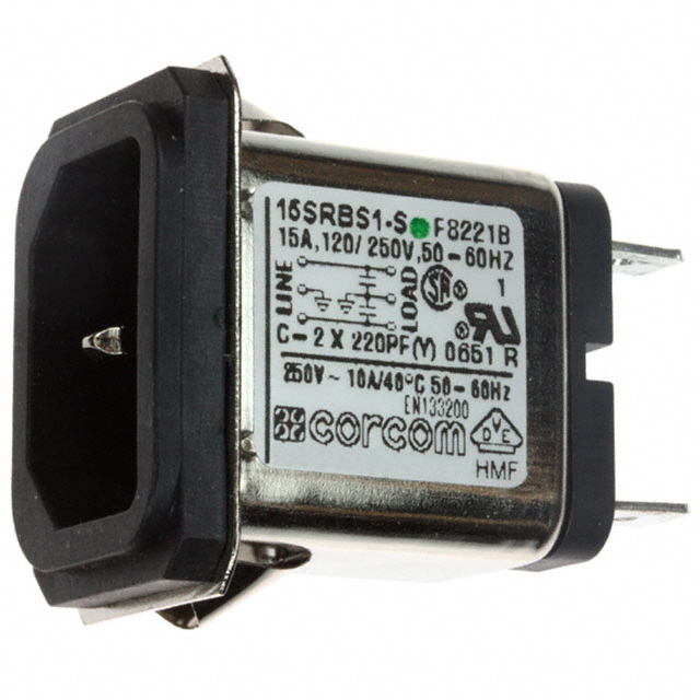 2-6609987-1 TE Connectivity Corcom Filters  Moduli di ingresso alimentazione (PEM)