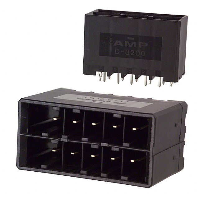 3-917657-3 TE Connectivity AMP Connectors  Headers Male Pins