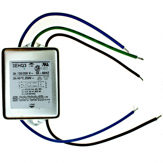3EHQ3 TE Connectivity Corcom Filters  Power Line Filter Modules
