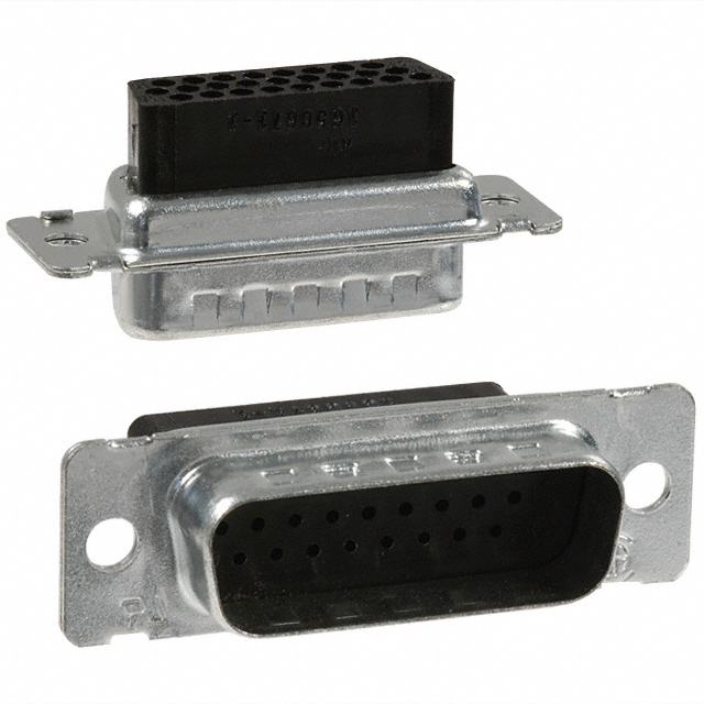 748365-1 TE Connectivity AMP Connectors  Alloggiamenti per connettori D-Sub a forma di D