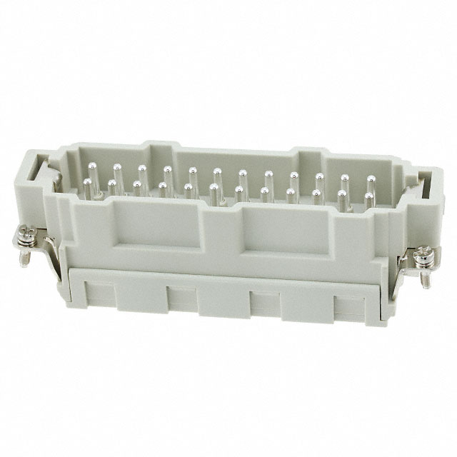 HE-024-MS TE Connectivity AMP Connectors  Moduli di inserti per connettori per impieghi gravosi