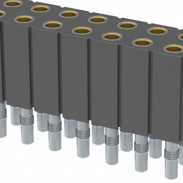 803-43-100-61-001000 Mill-Max Manufacturing Corp.  Headers Receptacles Female Sockets