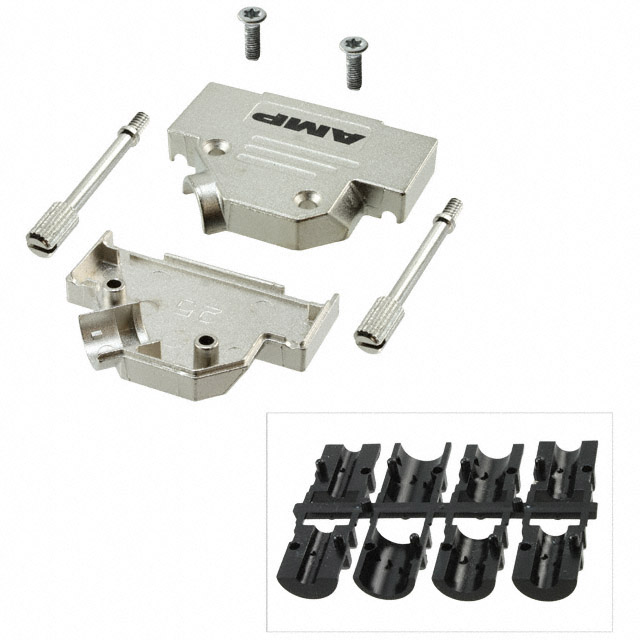 5-1478763-3 TE Connectivity AMP Connectors  Capots de connecteurs D-Sub en forme de D