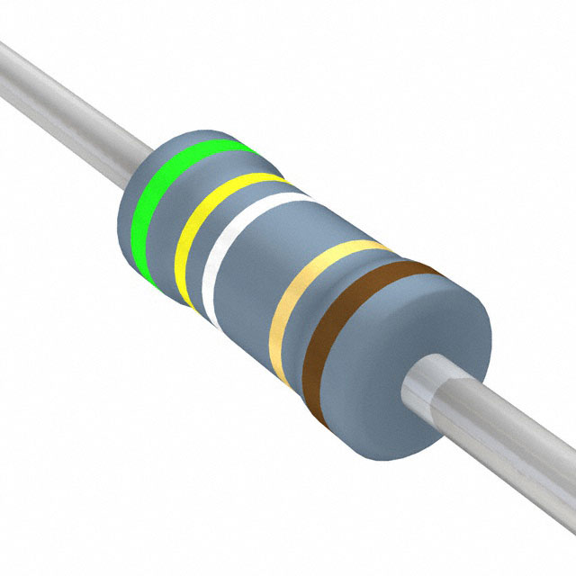 MFR50SFRF52-54R9 YAGEO  Resistencias de orificio pasante