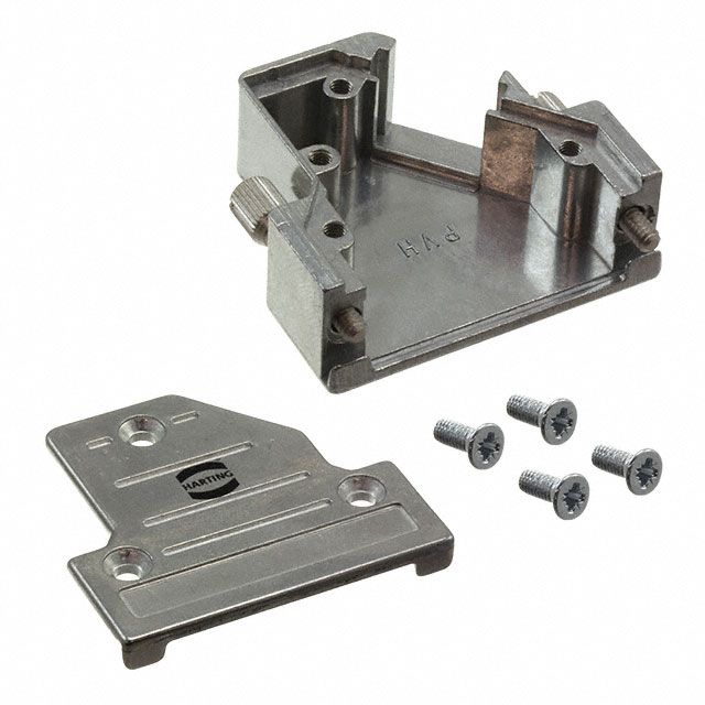 61030010014 HARTING  Capots de connecteurs D-Sub en forme de D