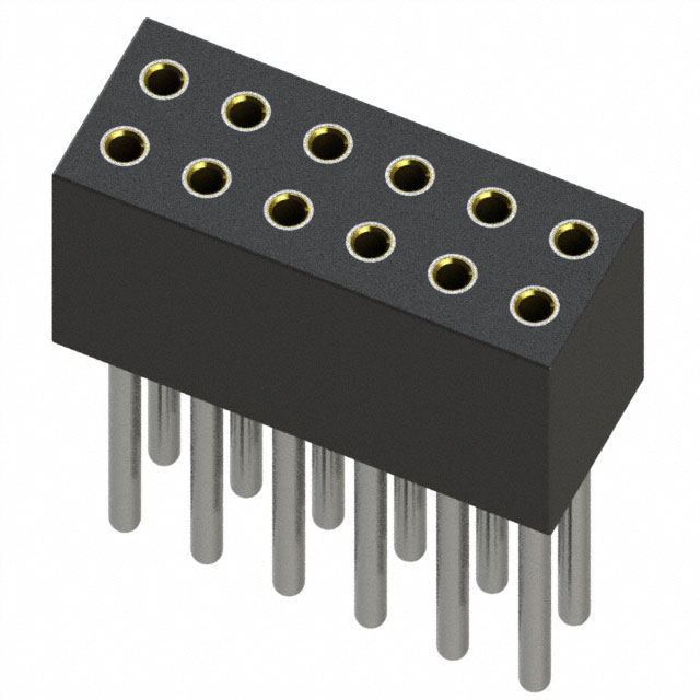 853-43-012-10-011000 Mill-Max Manufacturing Corp.  Headers Receptacles Female Sockets