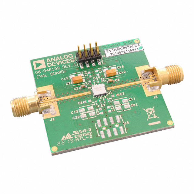 EV1HMC863ALC4 Analog Devices Inc.  Cartes de kits d'évaluation et de développement RF