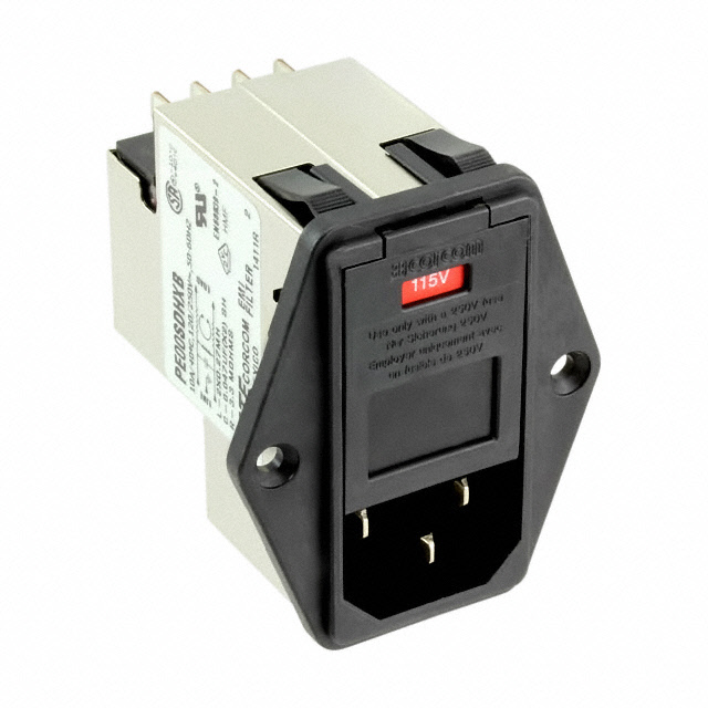 7-6609929-6 TE Connectivity Corcom Filters  Stromeingangsmodule (PEM)