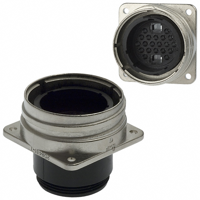 208481-1 TE Connectivity AMP Connectors  Boîtiers de connecteurs circulaires