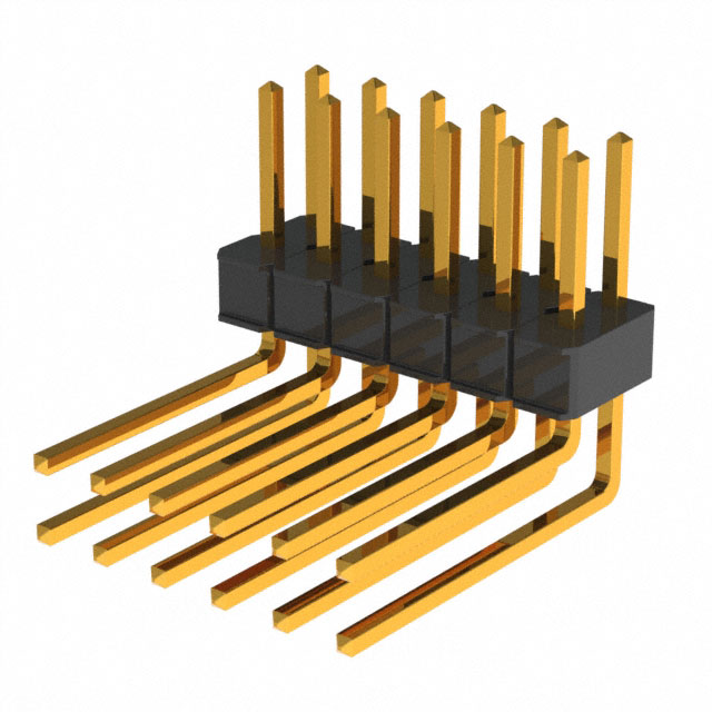 929667-02-06-I 3M  Headers Male Pins
