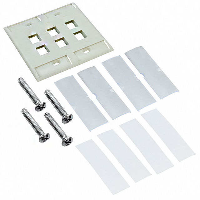 2111013-1 TE Connectivity AMP Connectors  Keystone Faceplates Frames