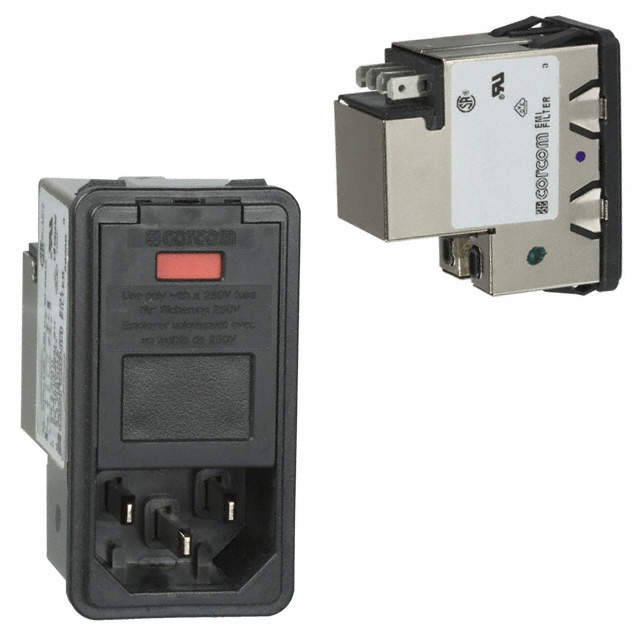 PS000SSXB TE Connectivity Corcom Filters  Moduli di ingresso alimentazione (PEM)