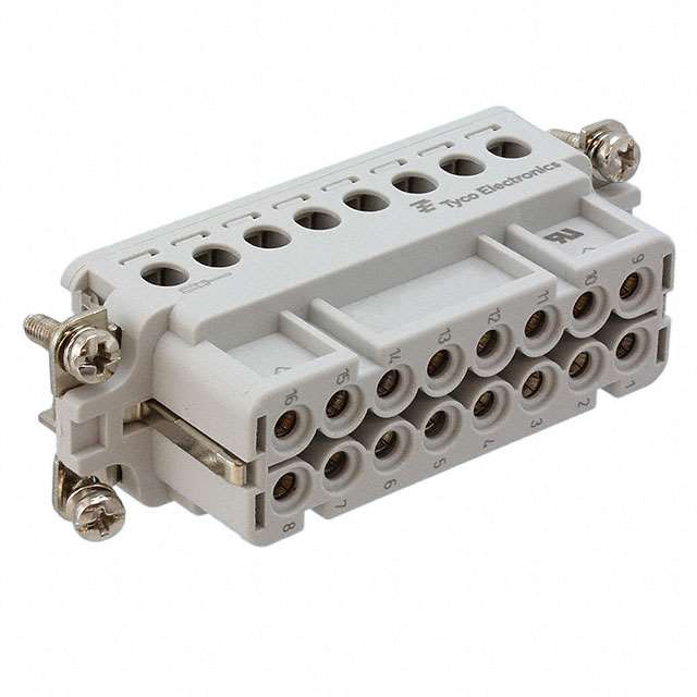 1-1103417-1 TE Connectivity AMP Connectors  Moduli di inserti per connettori per impieghi gravosi