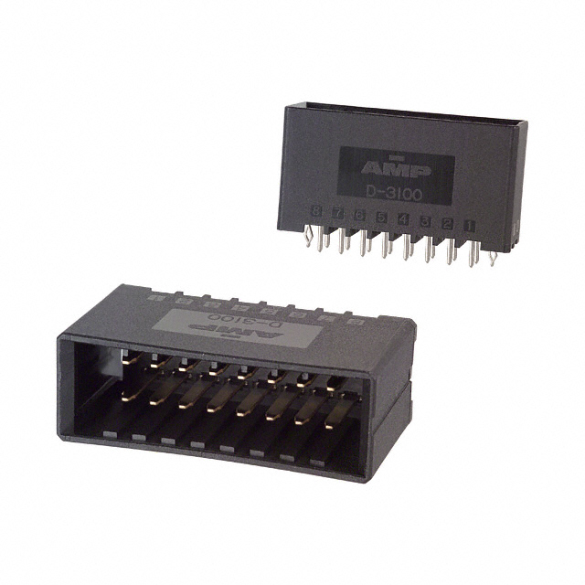 178327-2 TE Connectivity AMP Connectors  Headers Male Pins