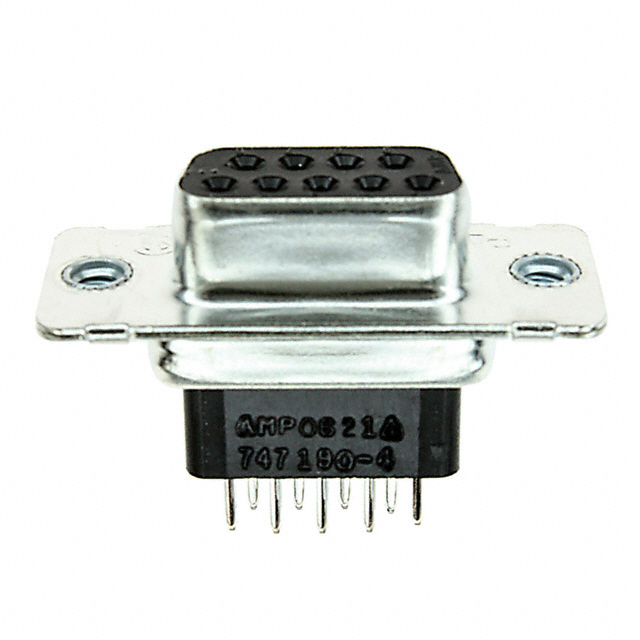 747190-4 TE Connectivity AMP Connectors  Ensembles de connecteurs D-Sub
