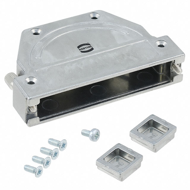 61030010018 HARTING  Capots de connecteurs D-Sub en forme de D