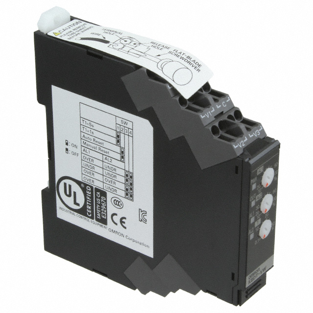 K8DT-VW3CA Omron Automation and Safety Moniteurs de sortie de relais