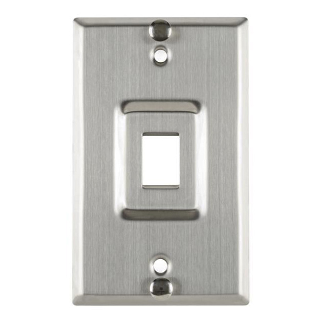 FPSINGLE-WPSS HellermannTyton  Cornici per placche Keystone