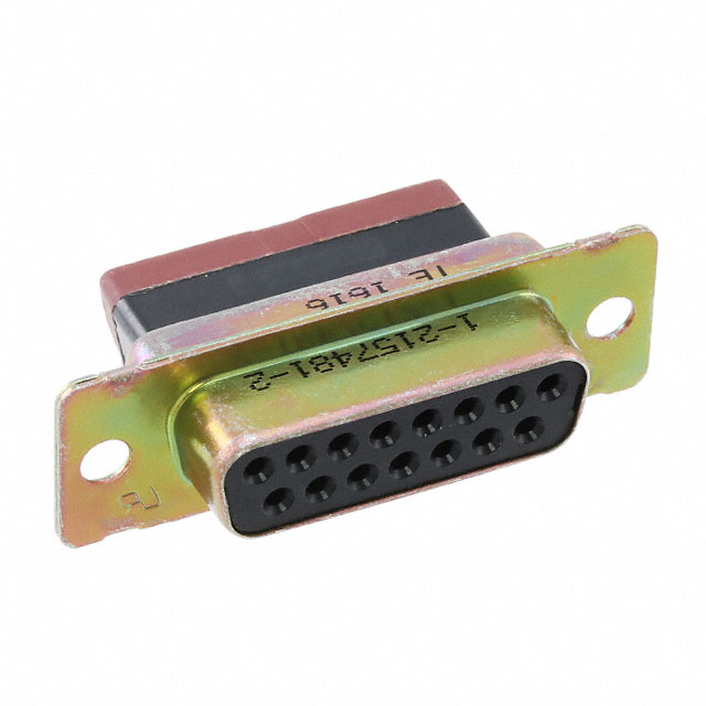 1-2157481-2 TE Connectivity Aerospace, Defense and Marine  Alloggiamenti per connettori D-Sub a forma di D