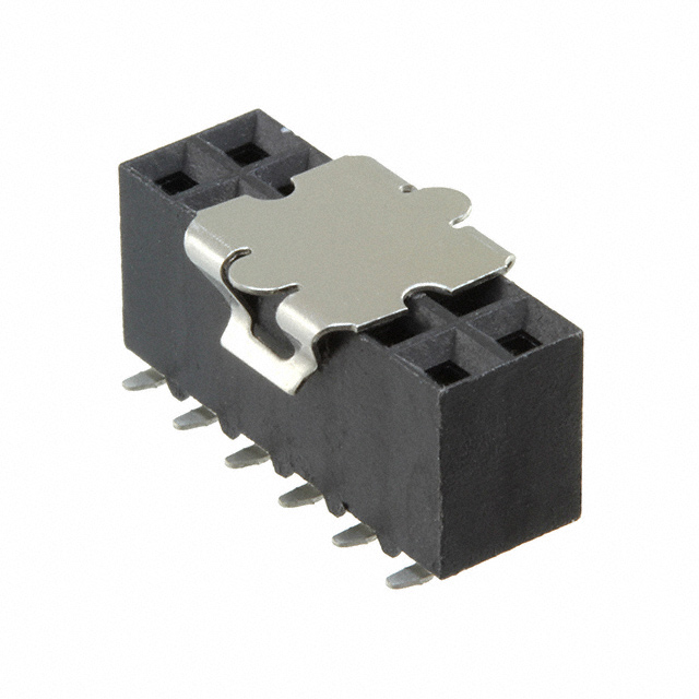 147105-6 TE Connectivity AMP Connectors  Headers Receptacles Female Sockets