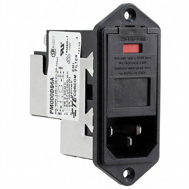 2-6609942-9 TE Connectivity Corcom Filters  Power Entry Modules (PEM)