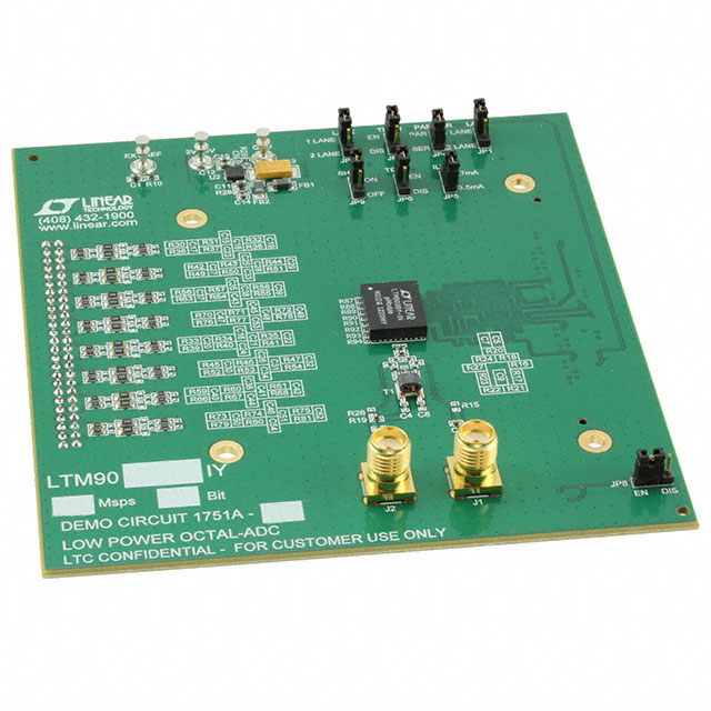 DC1751A-D Analog Devices Inc.  Cartes d'évaluation des convertisseurs analogique-numérique (CAN)