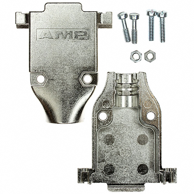 745172-1 TE Connectivity AMP Connectors  Capots de connecteurs D-Sub en forme de D