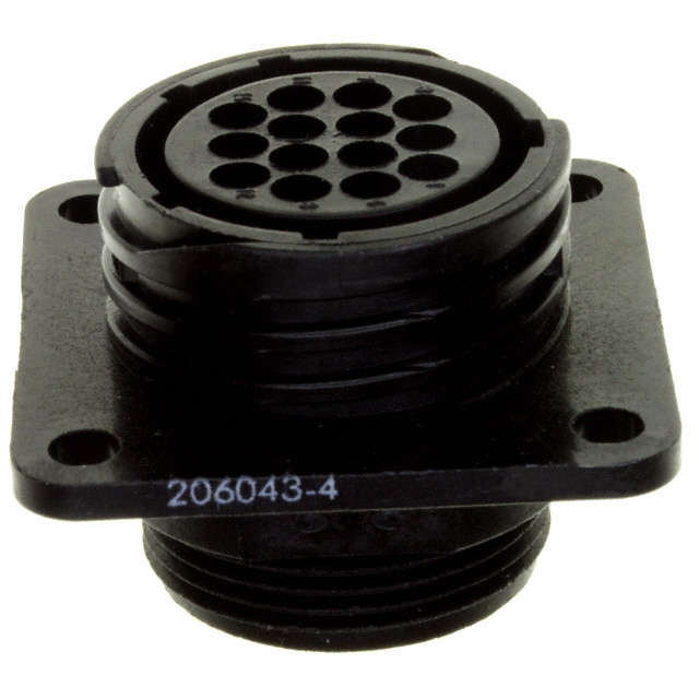 206043-4 TE Connectivity AMP Connectors  Alloggiamenti per connettori circolari