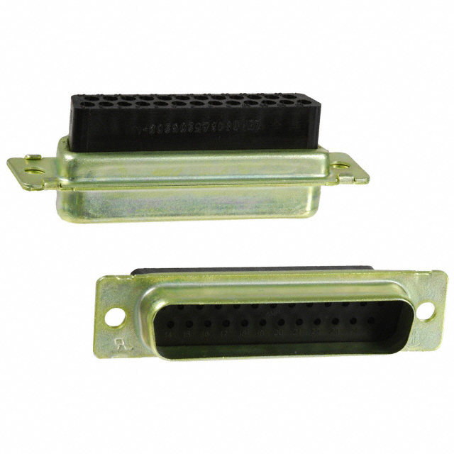 205208-1 TE Connectivity AMP Connectors  Carcasas de conector D-Sub en forma de D