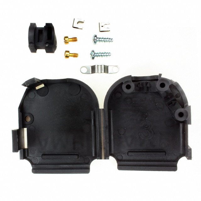 5749626-2 TE Connectivity AMP Connectors  Capots de connecteurs D-Sub en forme de D