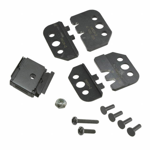 58529-2 TE Application Tooling  Juegos de matrices para cabezales de engarce