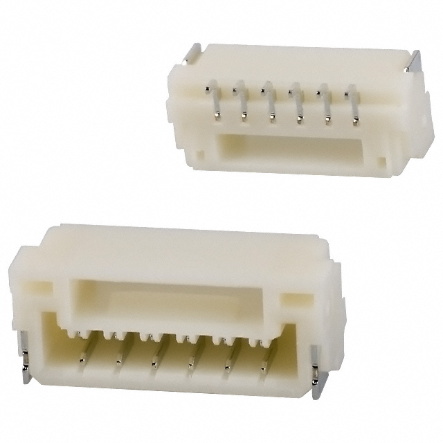 SM06B-GHS-TB JST Sales America Inc.  Headers Male Pins