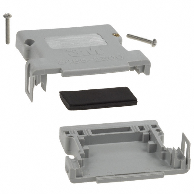 3485-2300F 3M  Capots de connecteurs D-Sub en forme de D