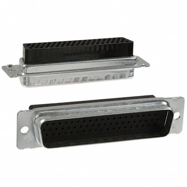 748368-1 TE Connectivity AMP Connectors  Alloggiamenti per connettori D-Sub a forma di D