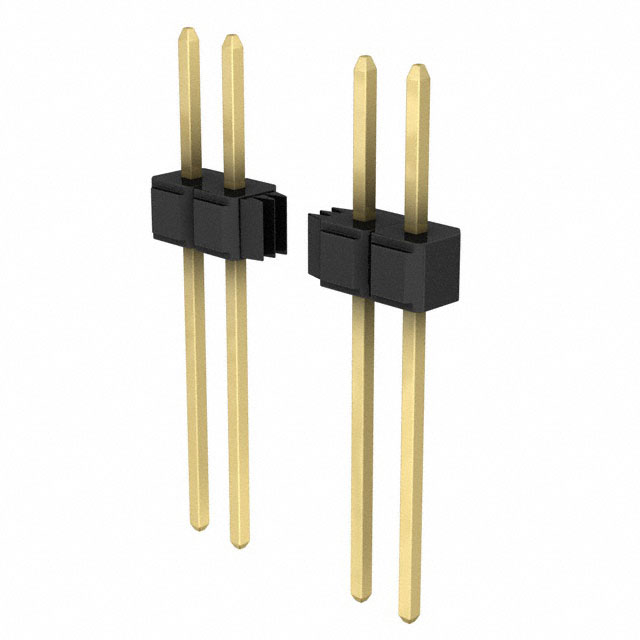 929647-04-12-I 3M  Headers Male Pins