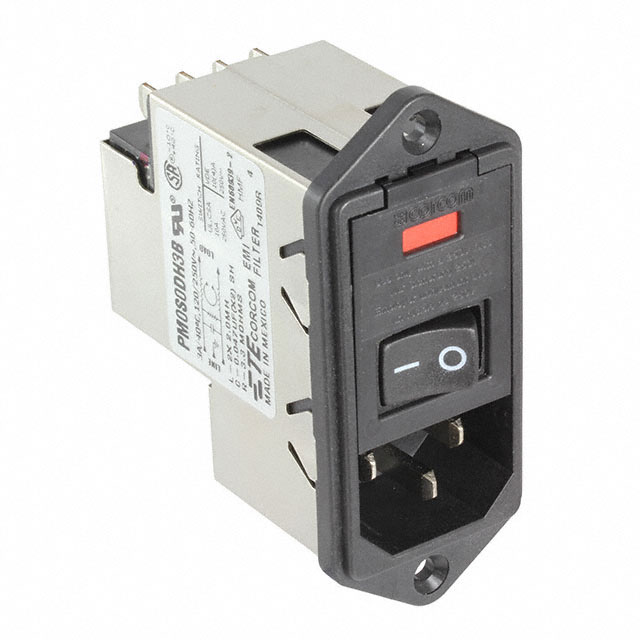 7-6609940-2 TE Connectivity Corcom Filters  Moduli di ingresso alimentazione (PEM)