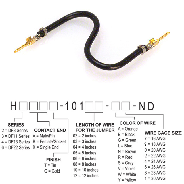 H2AAG-10108-B6 Hirose Electric Co Ltd  Assemblaggi di cavi