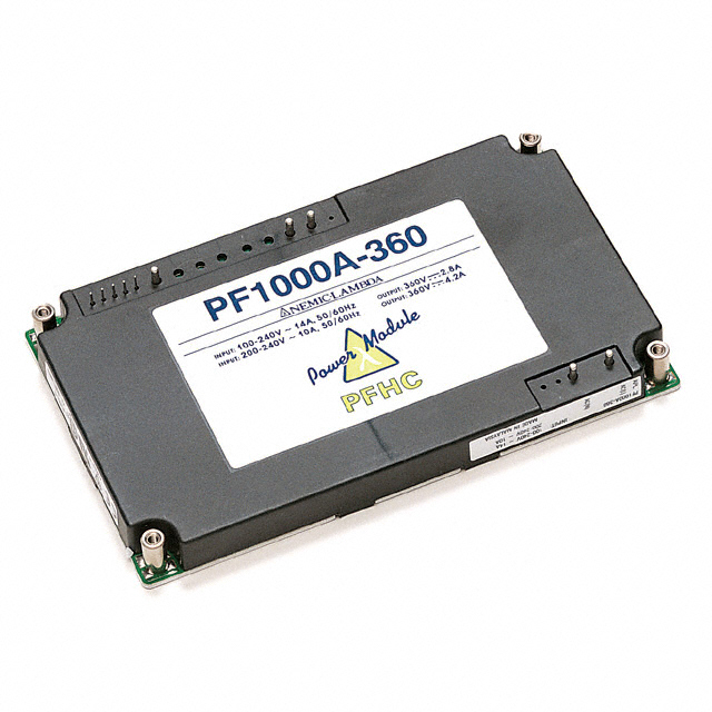 PF1000A-360 TDK-Lambda Americas Inc  Convertisseurs CA/CC