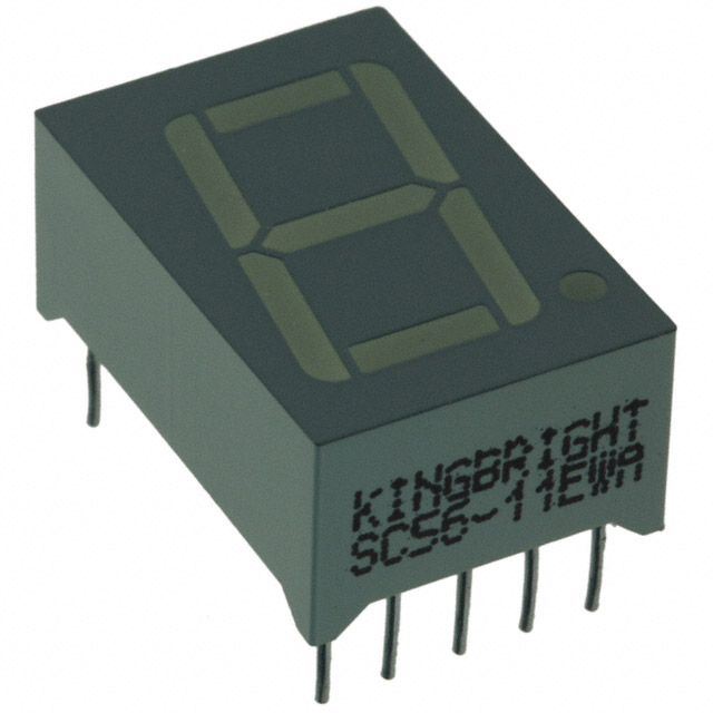 SC56-11EWA Kingbright  LED Caractère et numérique