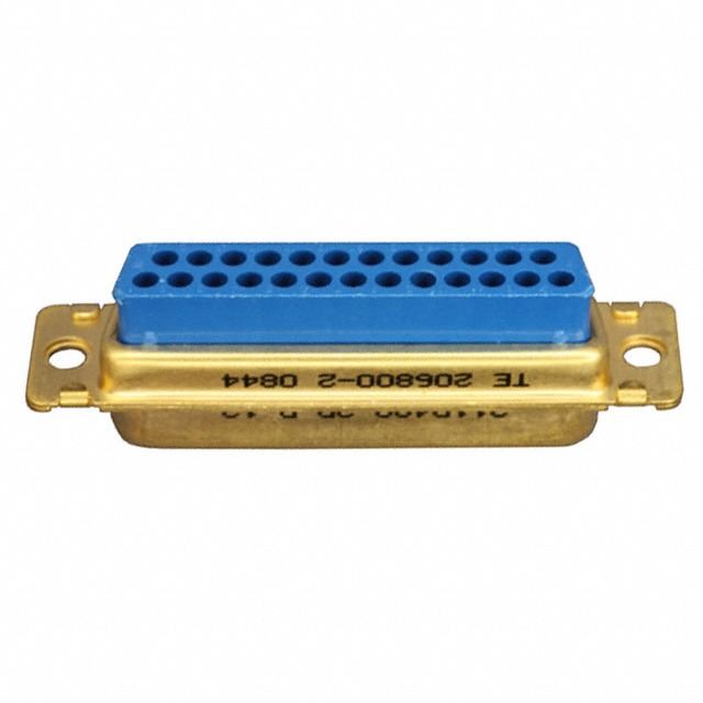 206800-2 TE Connectivity Aerospace, Defense and Marine  Alloggiamenti per connettori D-Sub a forma di D