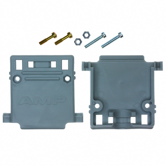 745134-1 TE Connectivity AMP Connectors  Capots de connecteurs D-Sub en forme de D