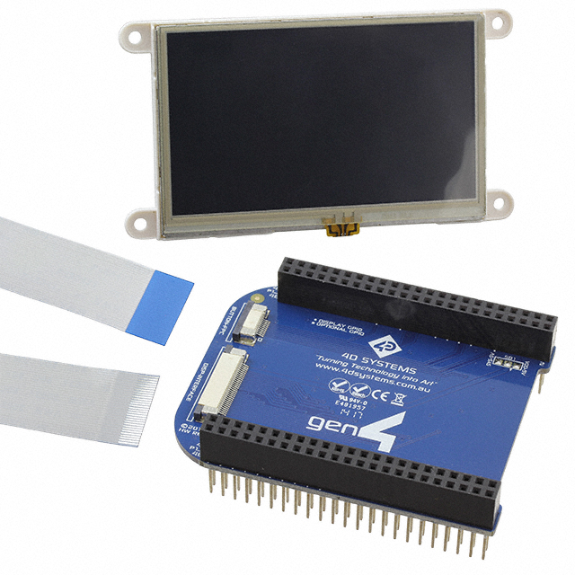 GEN4-4DCAPE-43T 4D Systems Pty Ltd  Cartes d'évaluation - Cartes d'extension Cartes filles