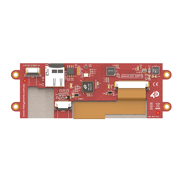 PIXXILCD-39P4 4D Systems Pty Ltd  Modules d'affichage - LCD OLED Graphic