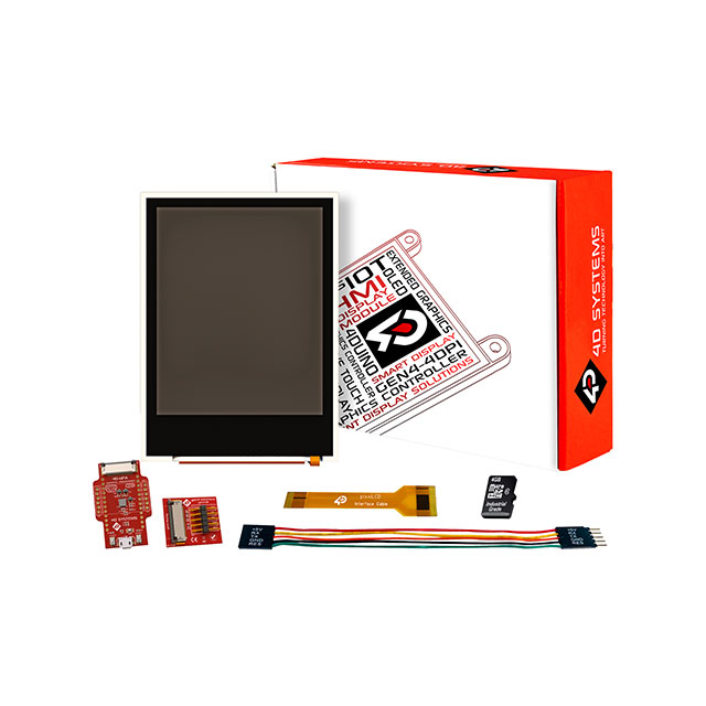 SK-PIXXILCD-20P2 4D Systems Pty Ltd  Cartes d'évaluation - Cartes d'extension Cartes filles