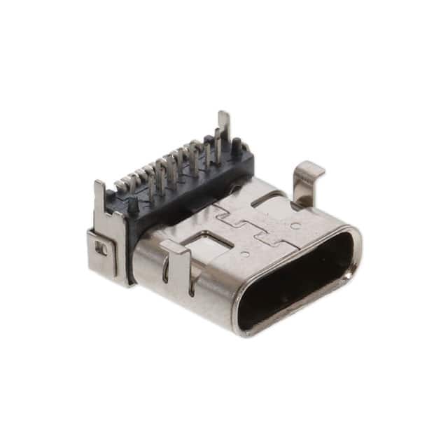 USB-C31-S-RA-CS1E-BK-T/R Adam Tech  USB DVI HDMI Connector Assemblies