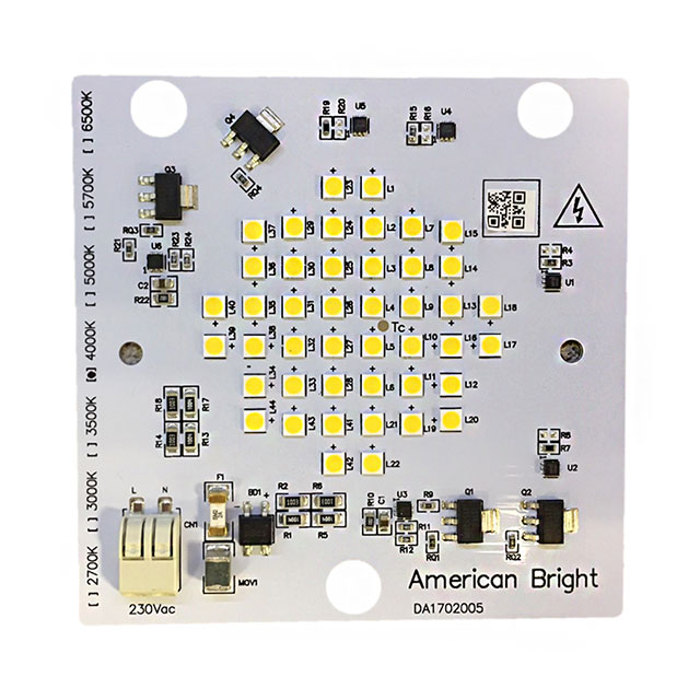 AB-GES-R08236W401N2 American Bright Optoelectronics Corporation  Illuminazione a LED - COB Motori Moduli Strisce