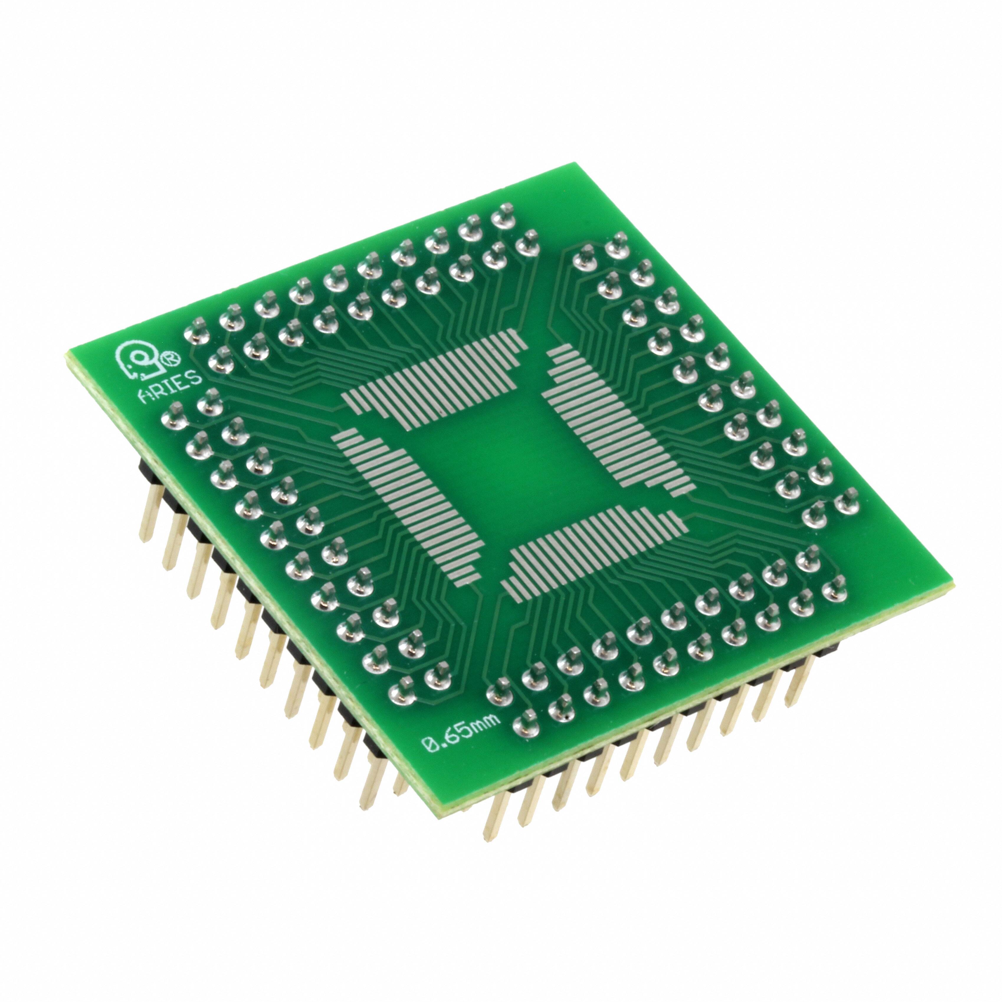 LCQT-QFP0.65-52 Aries Electronics  Adaptateurs de prise