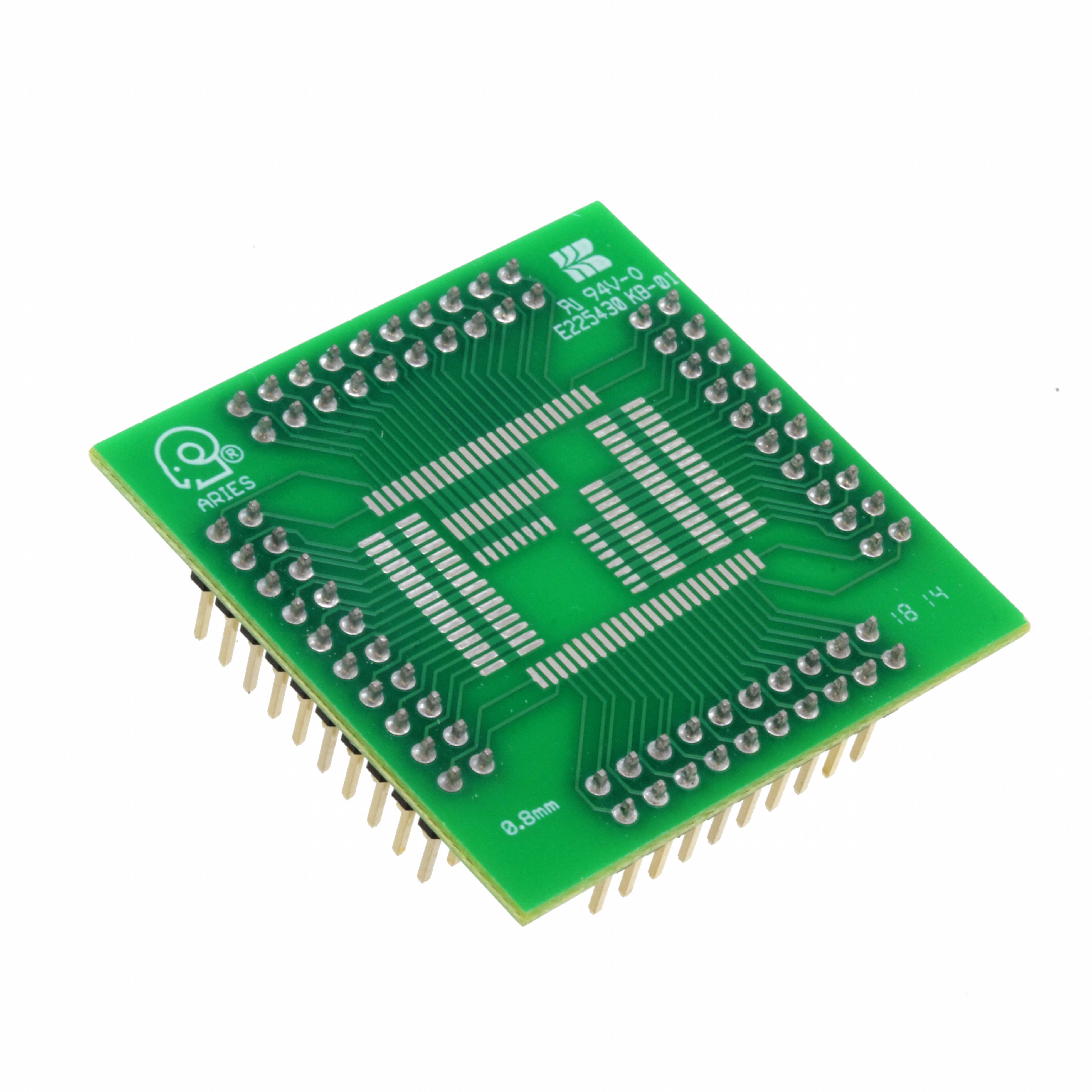 LCQT-QFP0.8-80 Aries Electronics  Adaptateurs de prise