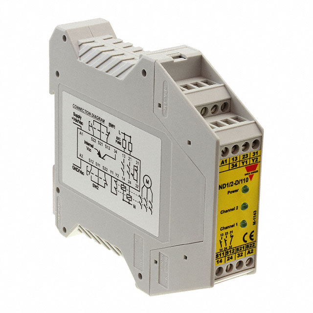 ND12D110CG Carlo Gavazzi Inc.  Safety Relays