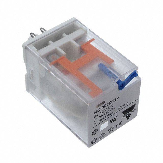 RCI002D12V Carlo Gavazzi Inc.  Relés de potencia de más de 2 amperios